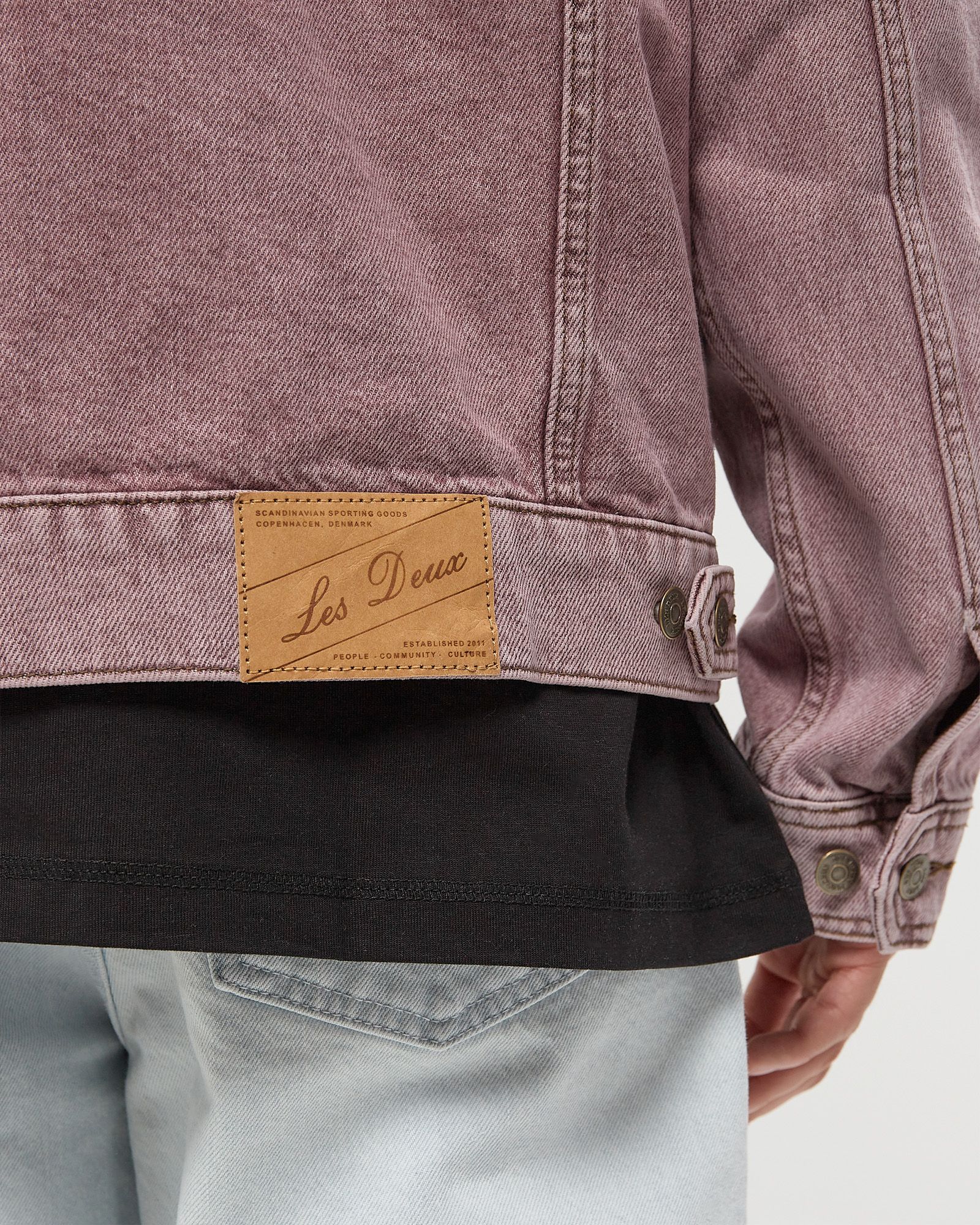 Rally Light Pink Denim Jacket