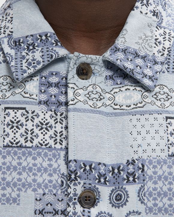 Patchwork Jacquard Overshirt