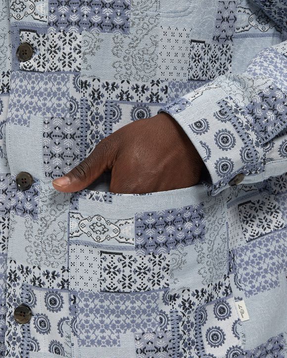 Patchwork Jacquard Overshirt