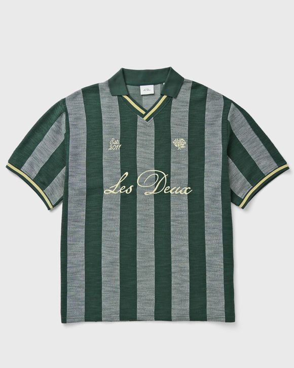 Stripe Jacquard Football Jersey