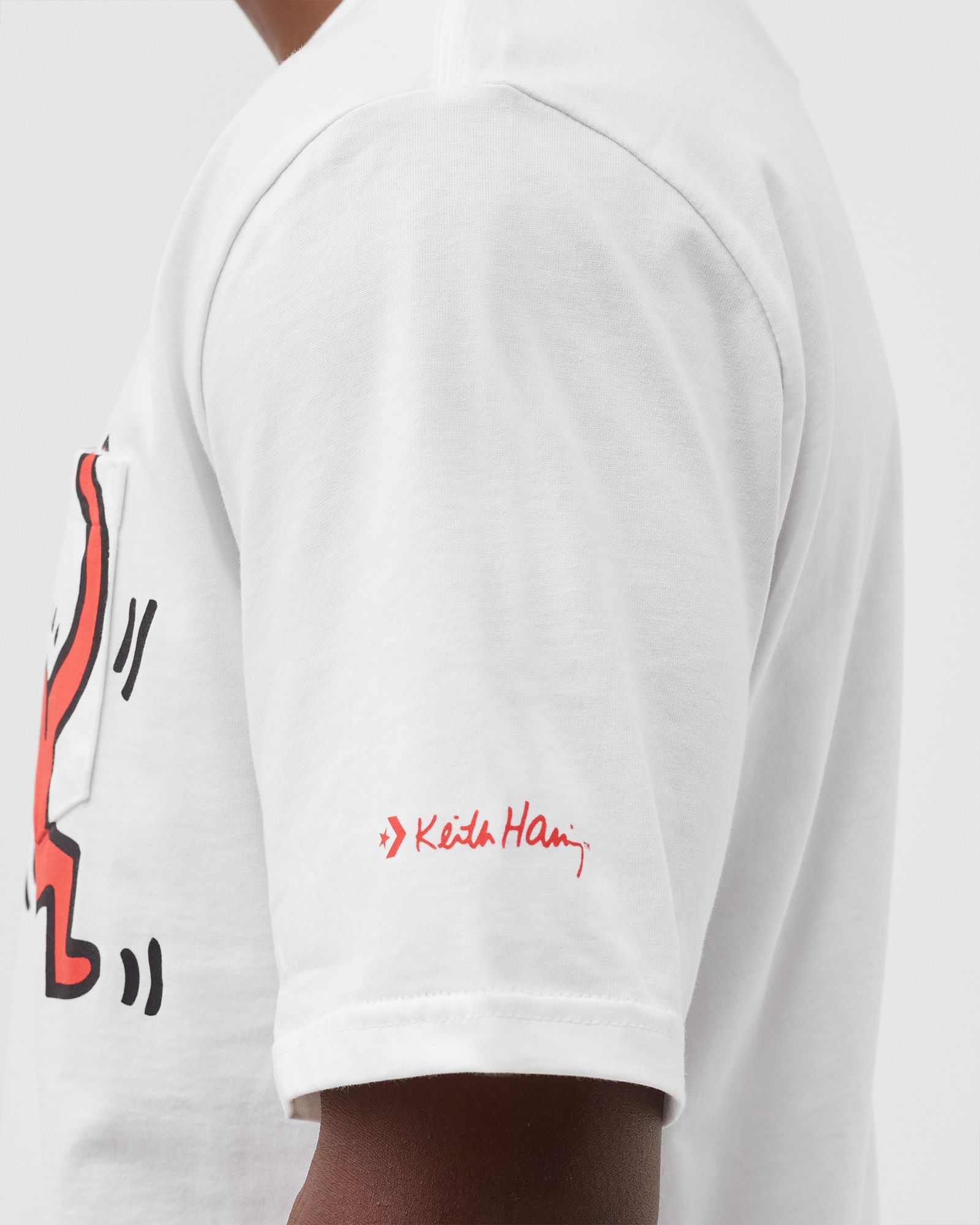 CONVERSE X KEITH HARING GRAPHIC POCKET TEE