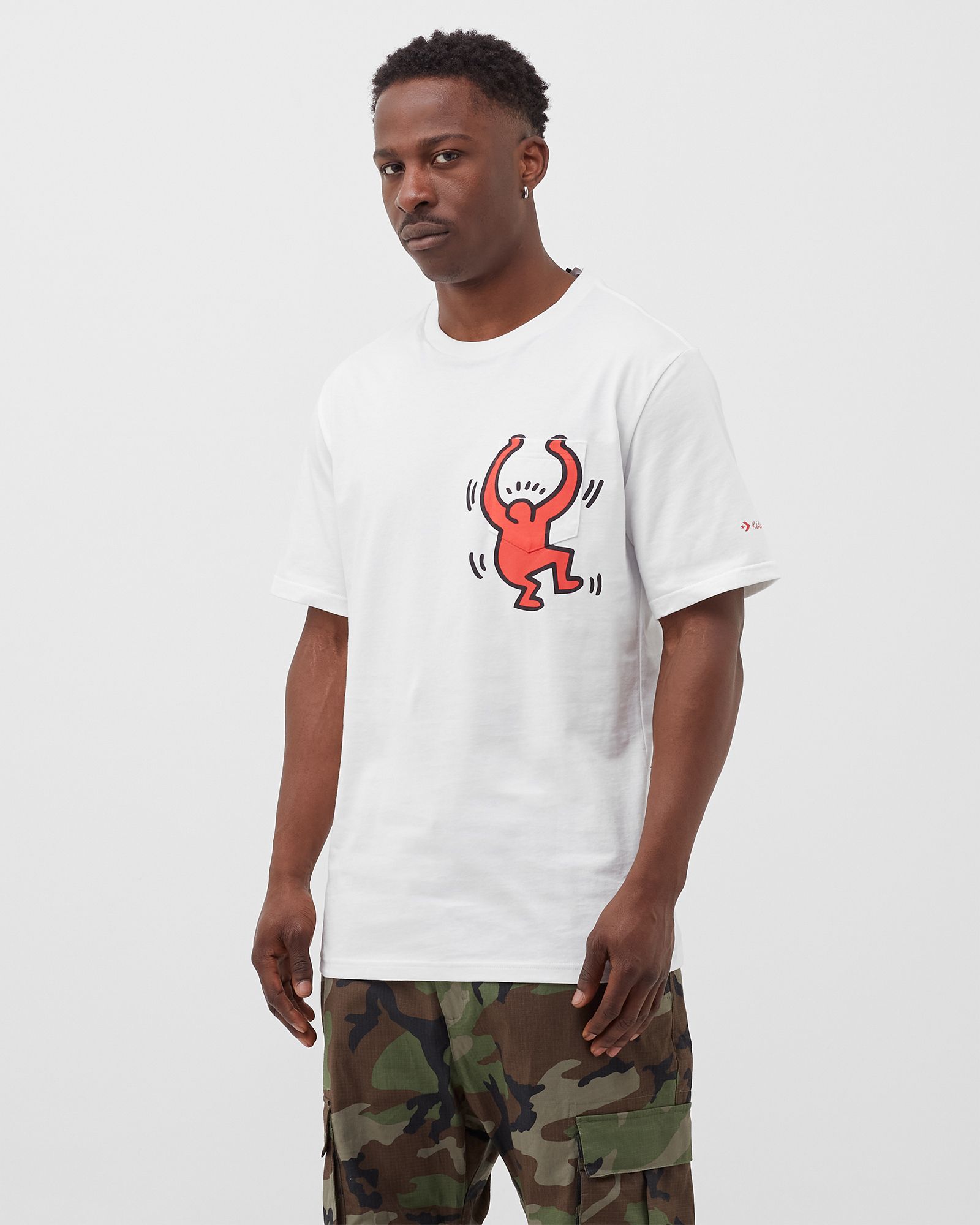 CONVERSE X KEITH HARING GRAPHIC POCKET TEE