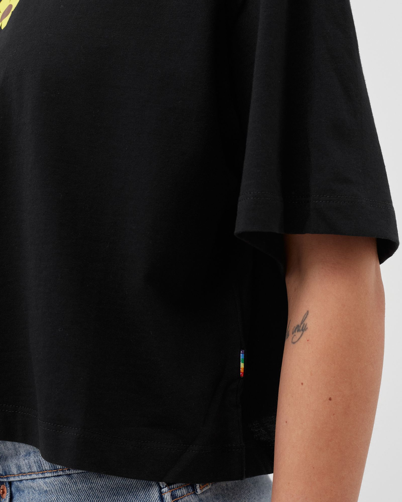 Pride Oversized Cropped Tee