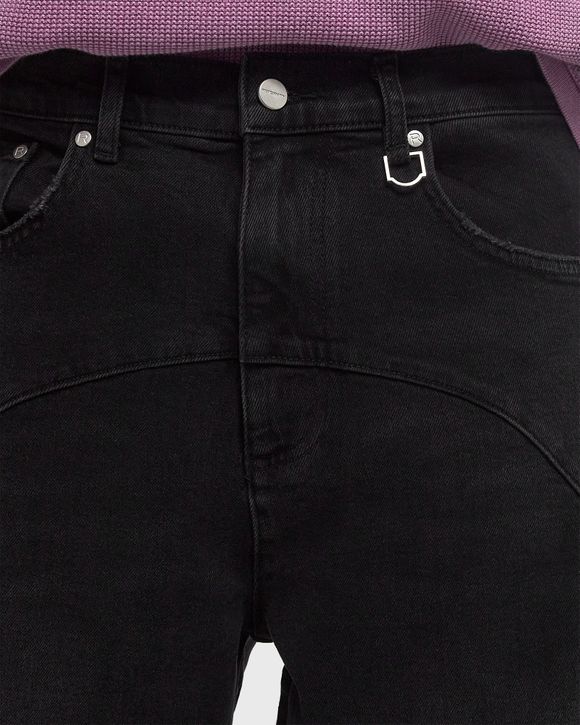 DESTROYED TROU DENIM