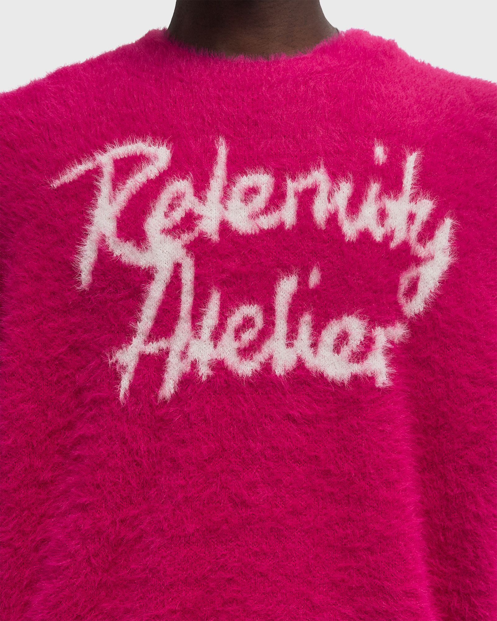 INTERWOVEN FURRY KNIT