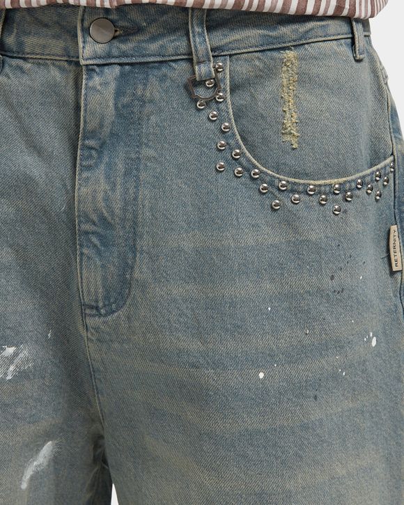 STUDDED JORTS