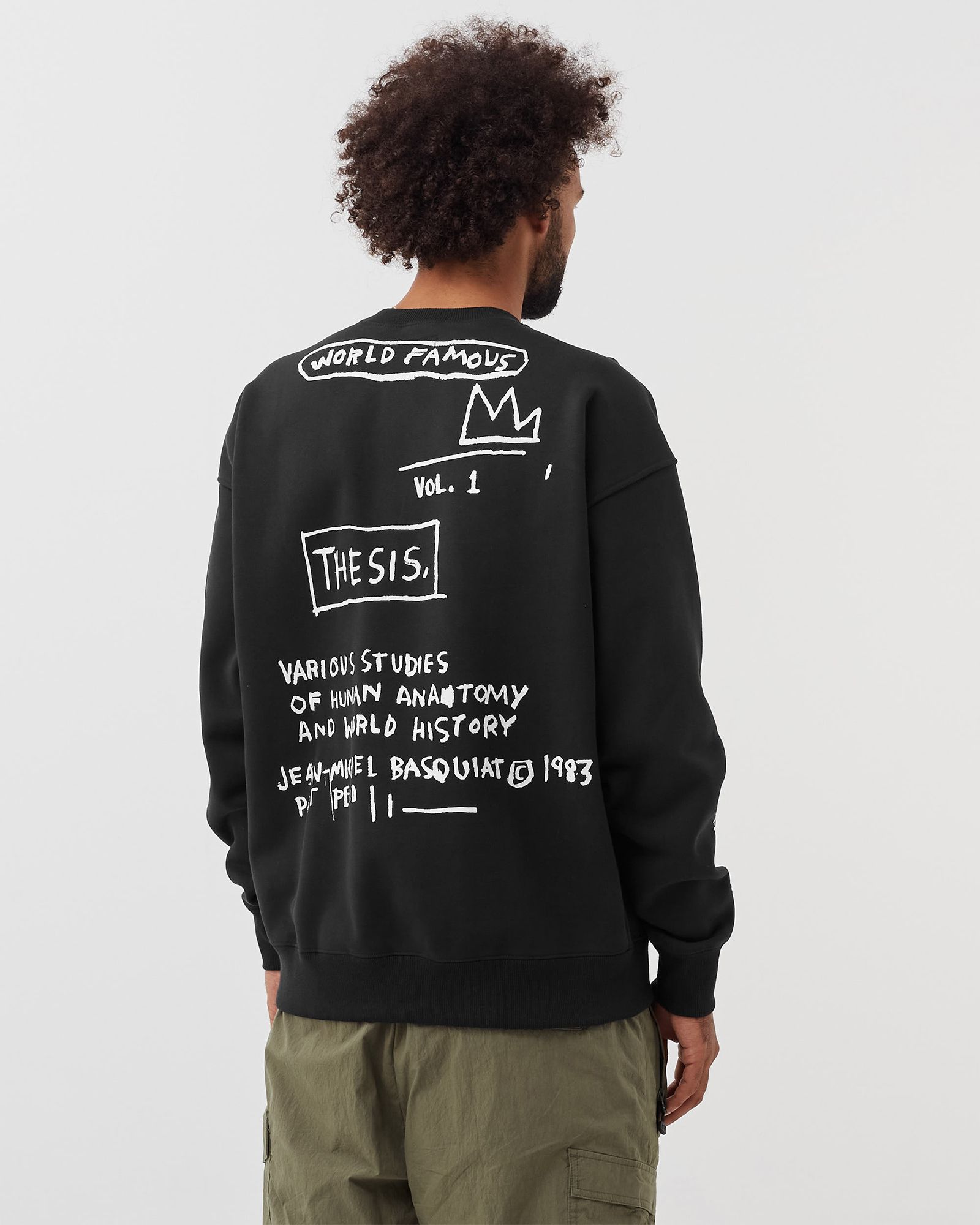 CONVERSE X BASQUIAT FLEECE CREW Sweatshirt