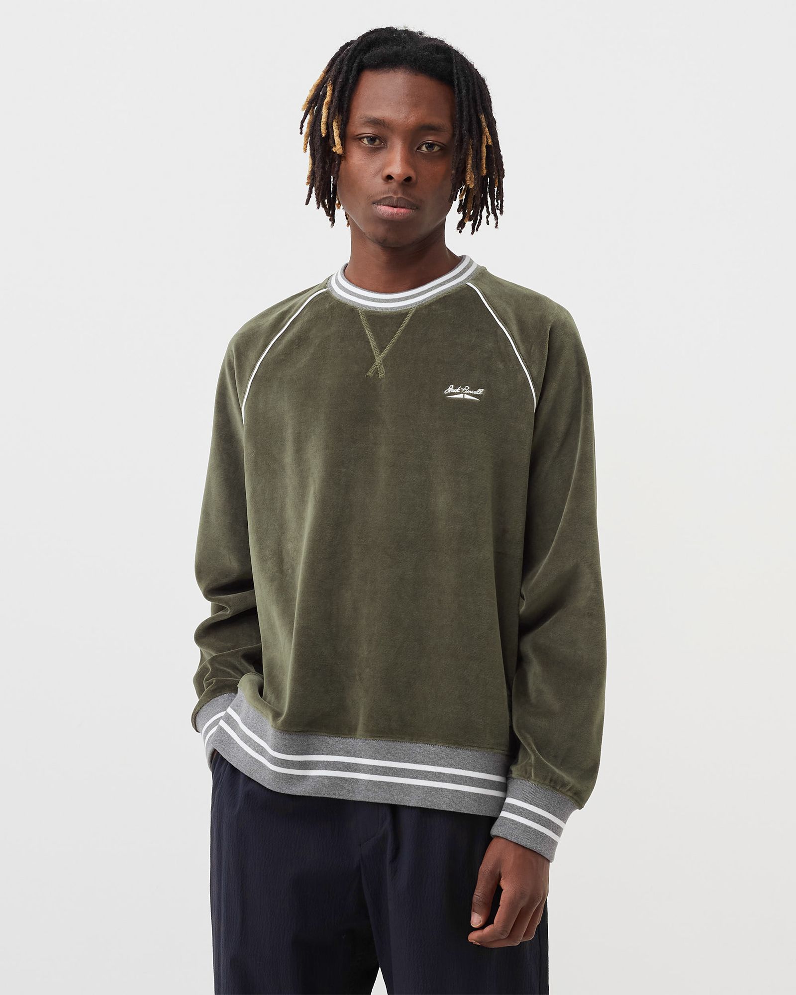 Converse x Todd Snyder Velour PO Crew SWEATSHIRT