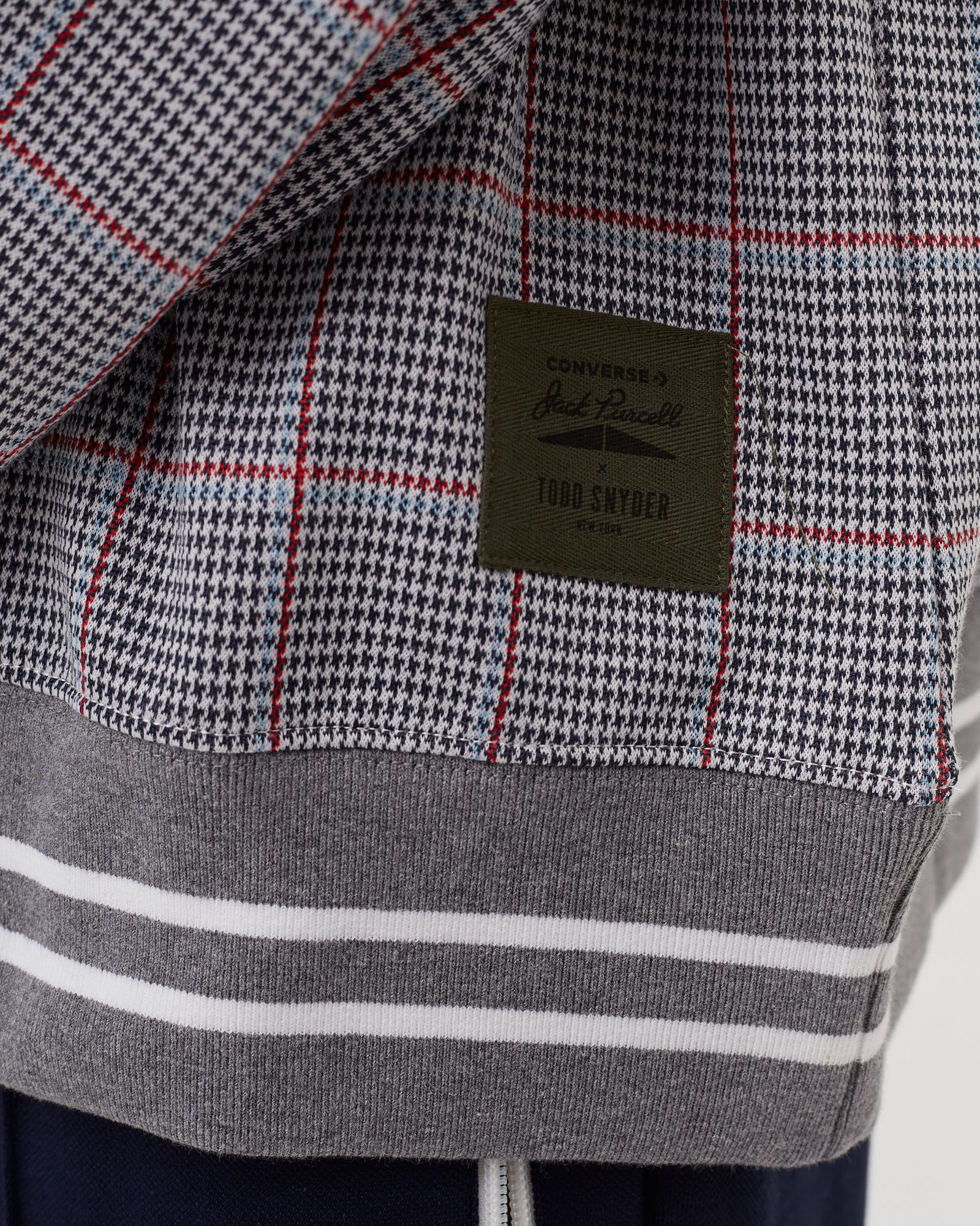 Converse x Todd Snyder Plaid PO Crew SWEATSHIRT