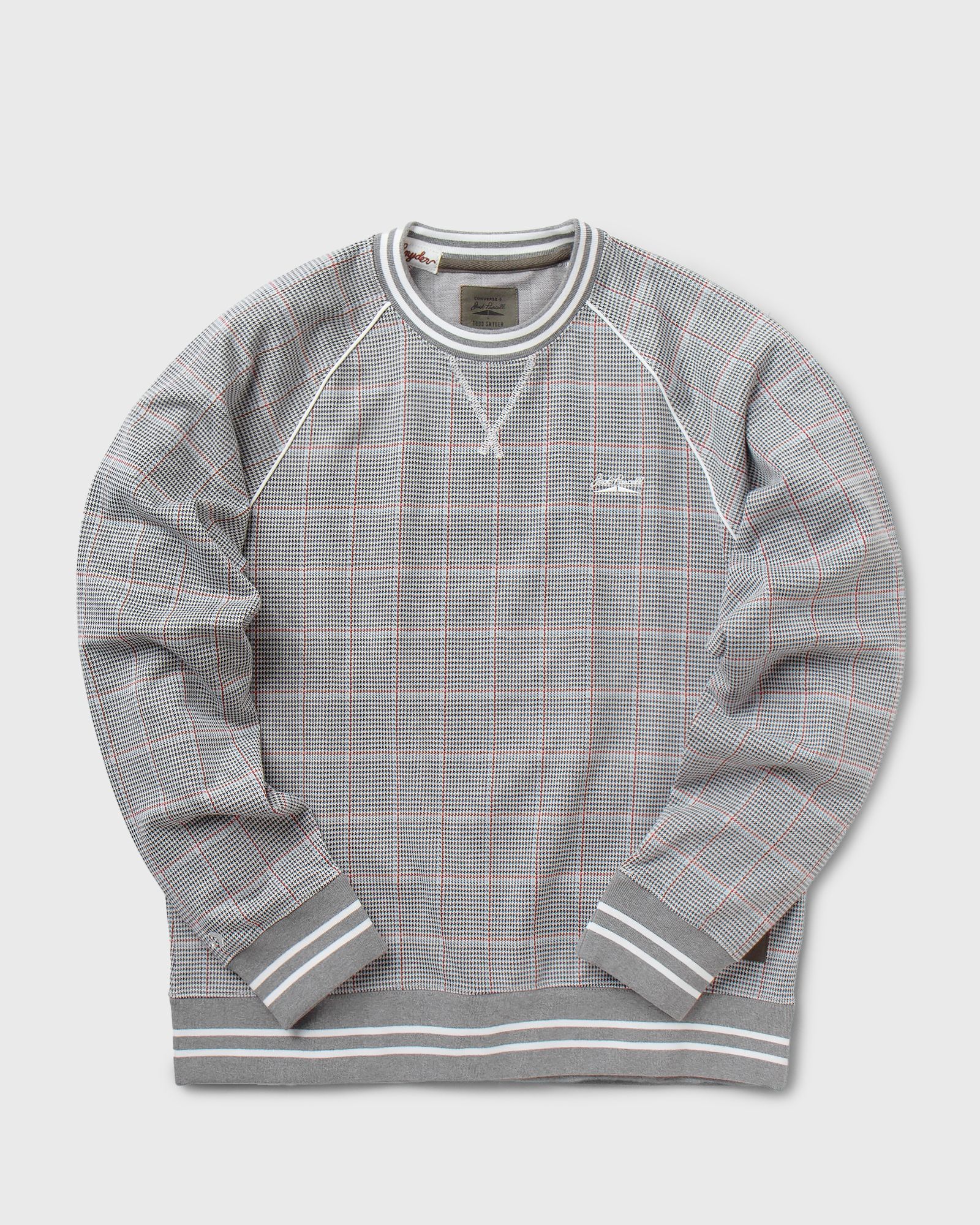 Converse x Todd Snyder Plaid PO Crew SWEATSHIRT