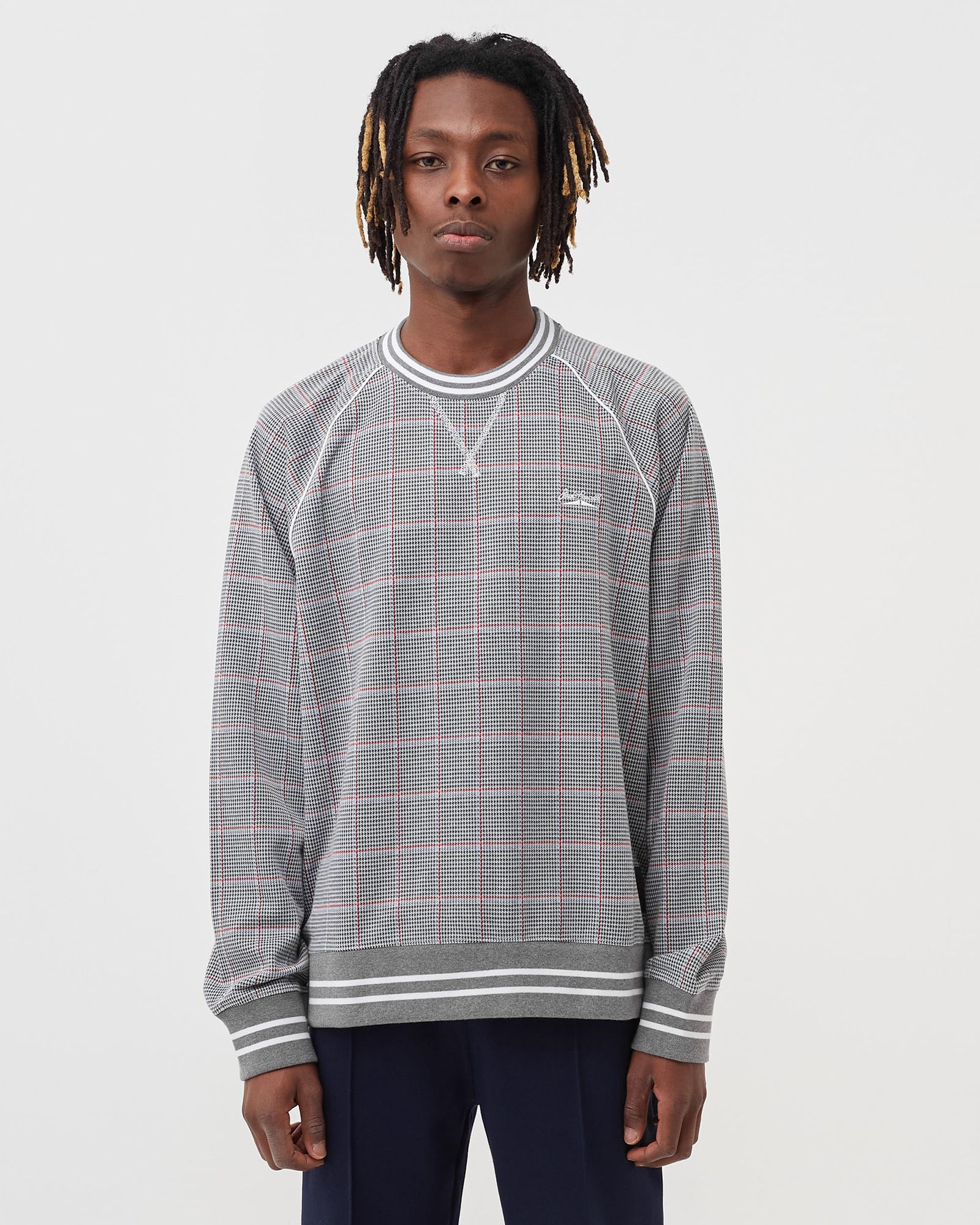 Converse x Todd Snyder Plaid PO Crew SWEATSHIRT