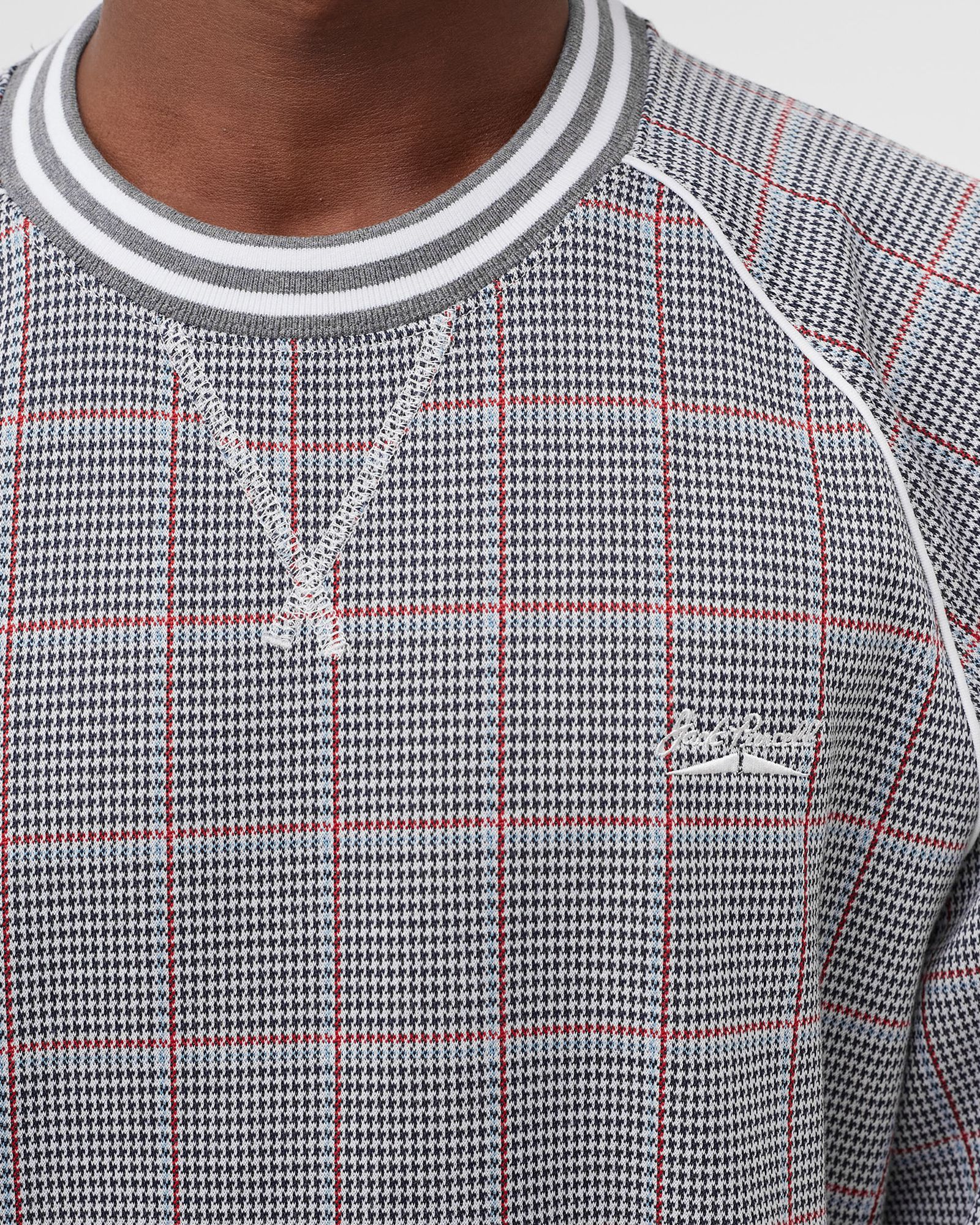 Converse x Todd Snyder Plaid PO Crew SWEATSHIRT