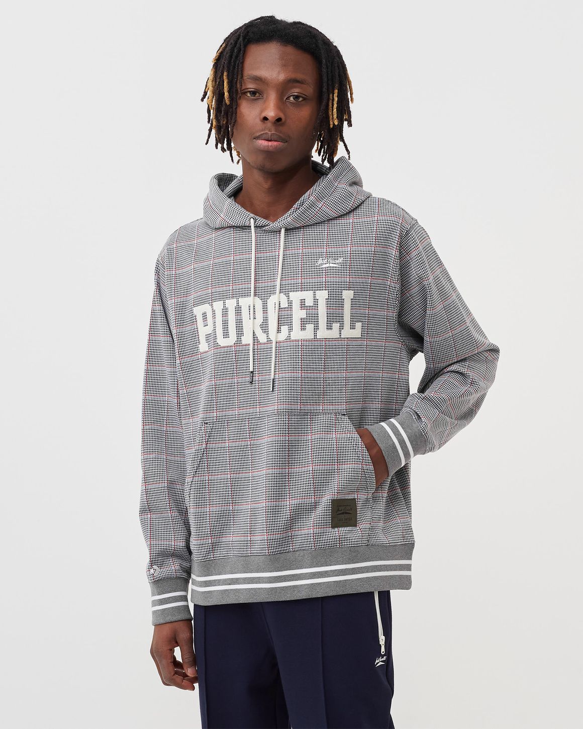 Cheapest Blue Plaid Jack Purcell x Tom Snyder Track Jacket