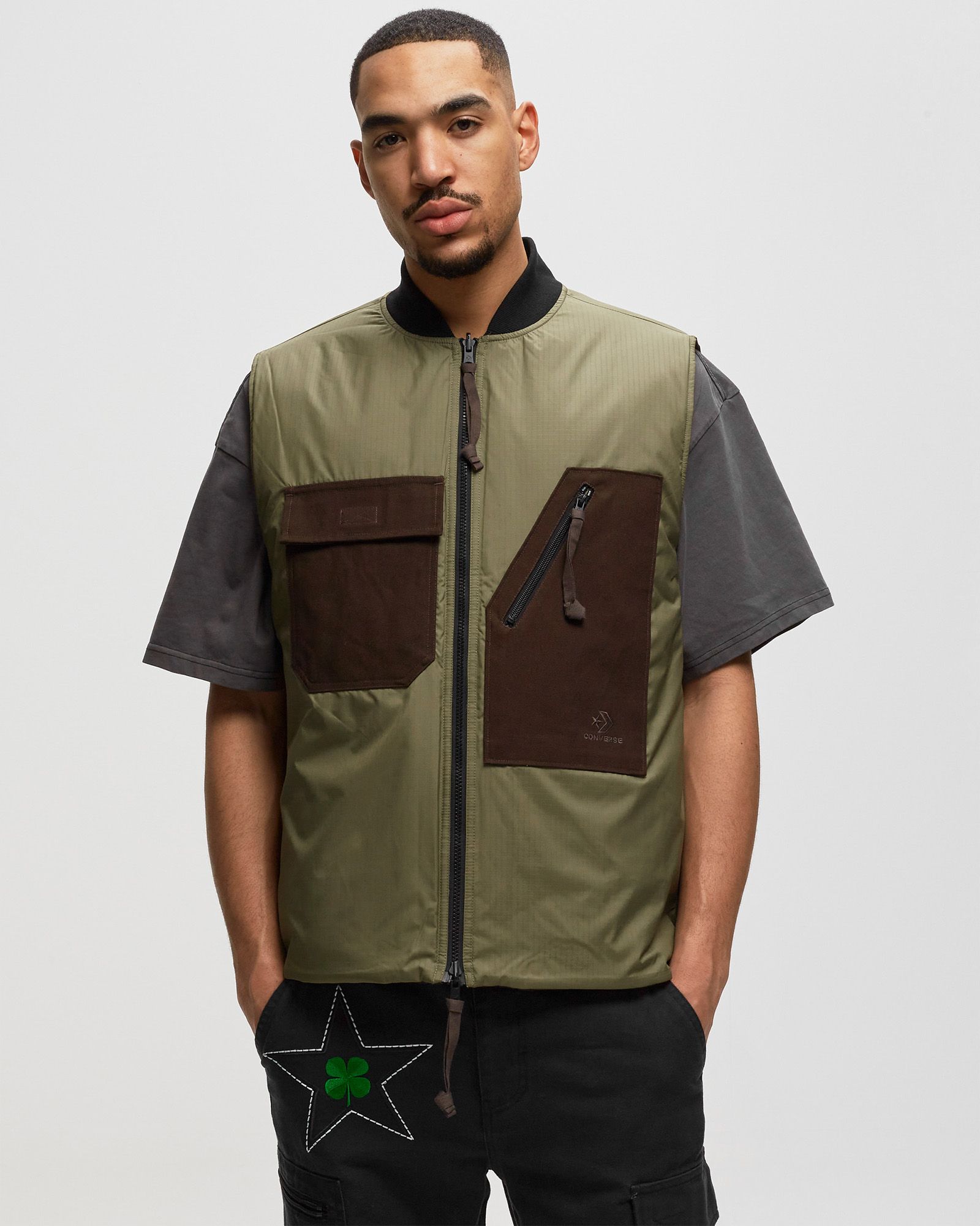 PATTA "Four-Leaf Clover" Utility Reversible Padded Vest