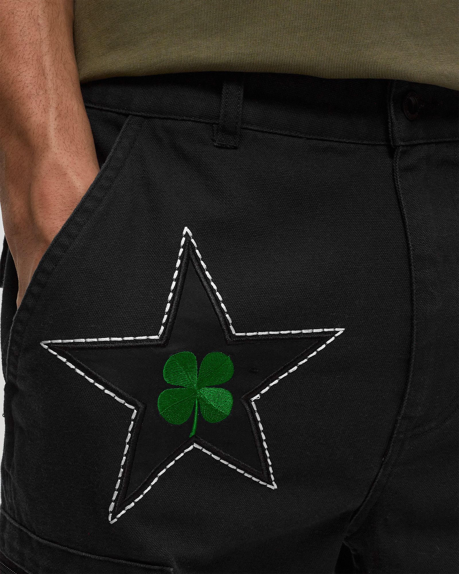 PATTA "Four-Leaf Clover" Cargo Pant