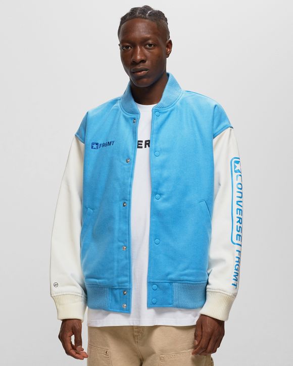 Converse Converse x FRGMT Varsity Jacket Blue/White - AQUARIUS