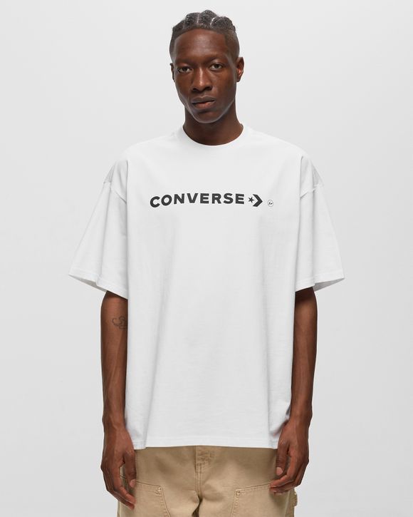 Mens white store converse t shirt