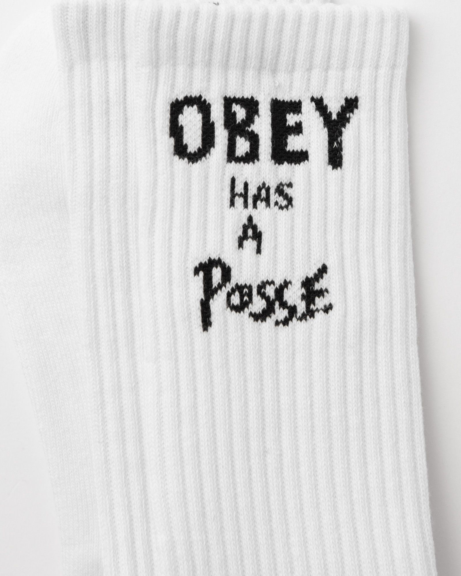 Obey has a posse socks