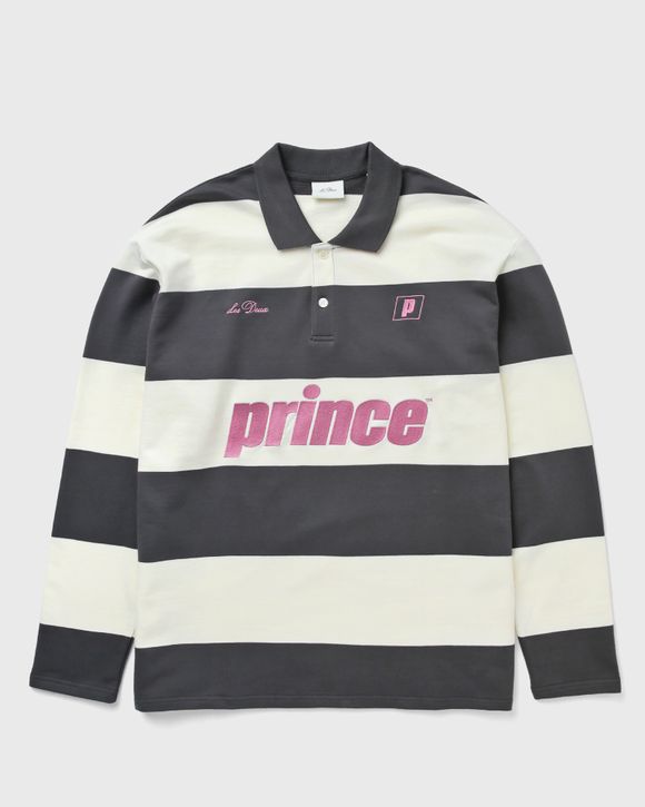 Prince Striped LS Polo