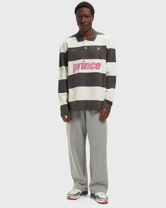 Prince Striped LS Polo