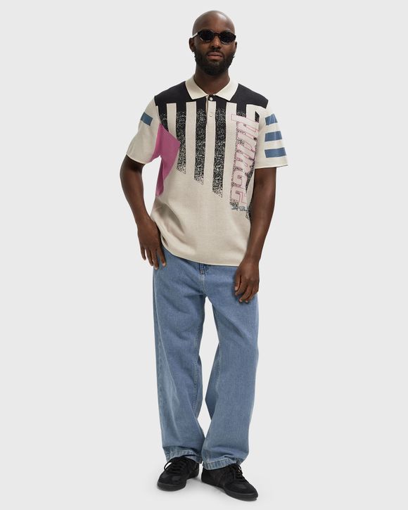 Prince Intarsia Knitted Polo