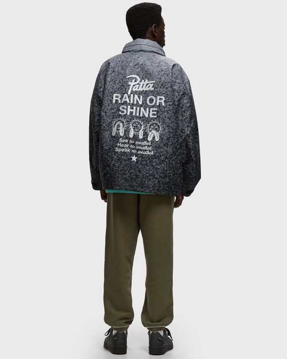 Converse x PATTA RAIN JACKET Black BSTN Store