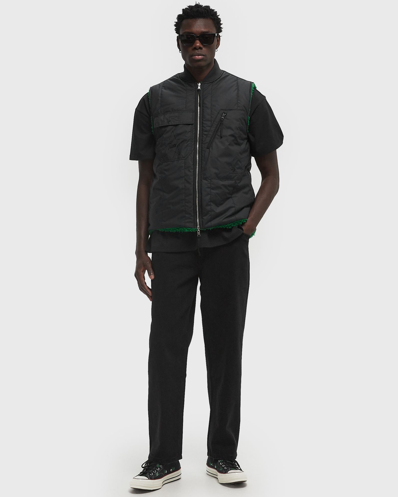 x Patta Reversible Graphic Vest