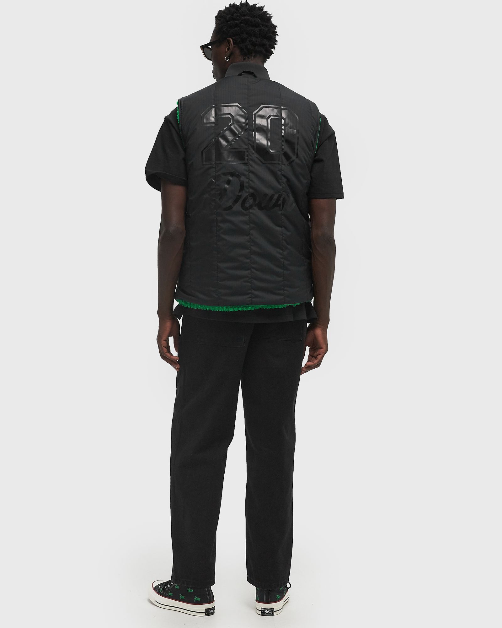 x Patta Reversible Graphic Vest