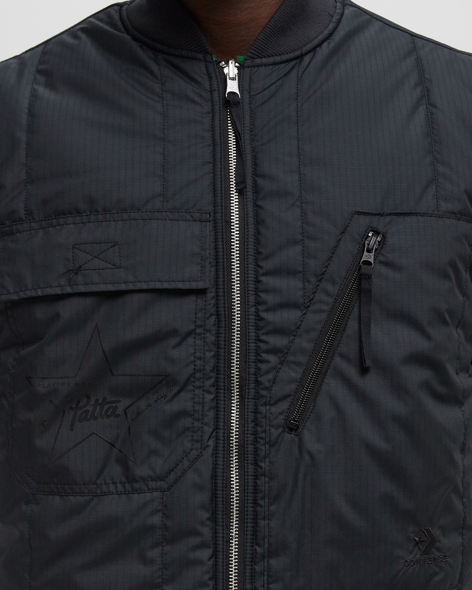 x Patta Reversible Graphic Vest