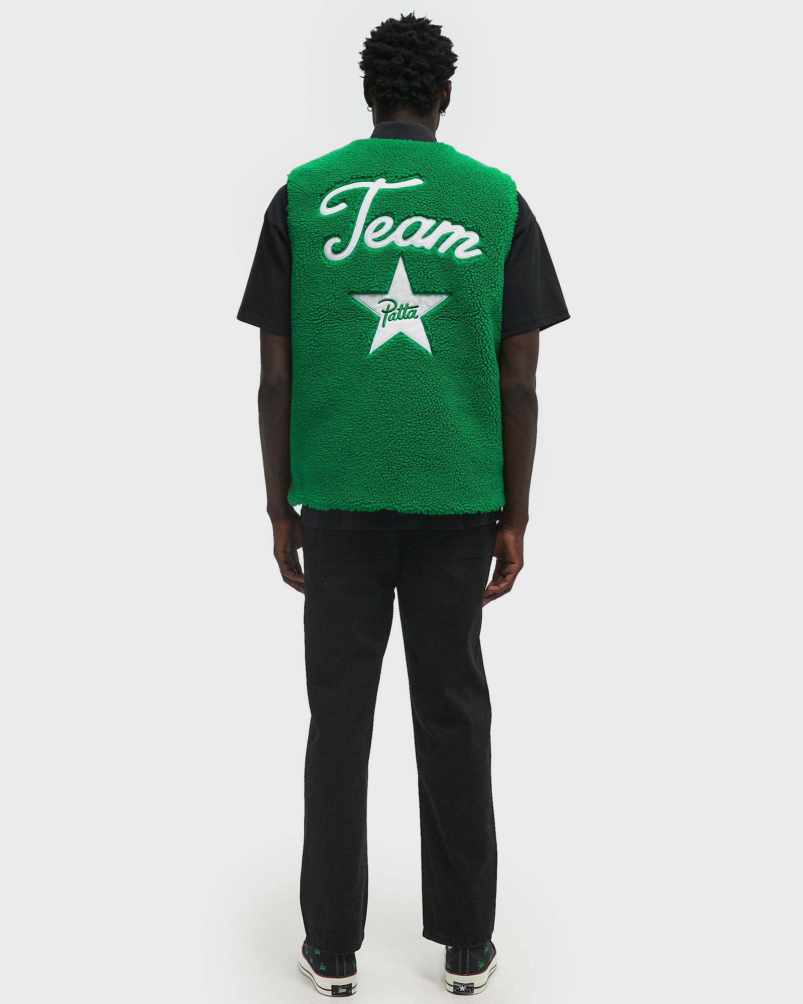 x Patta Reversible Graphic Vest