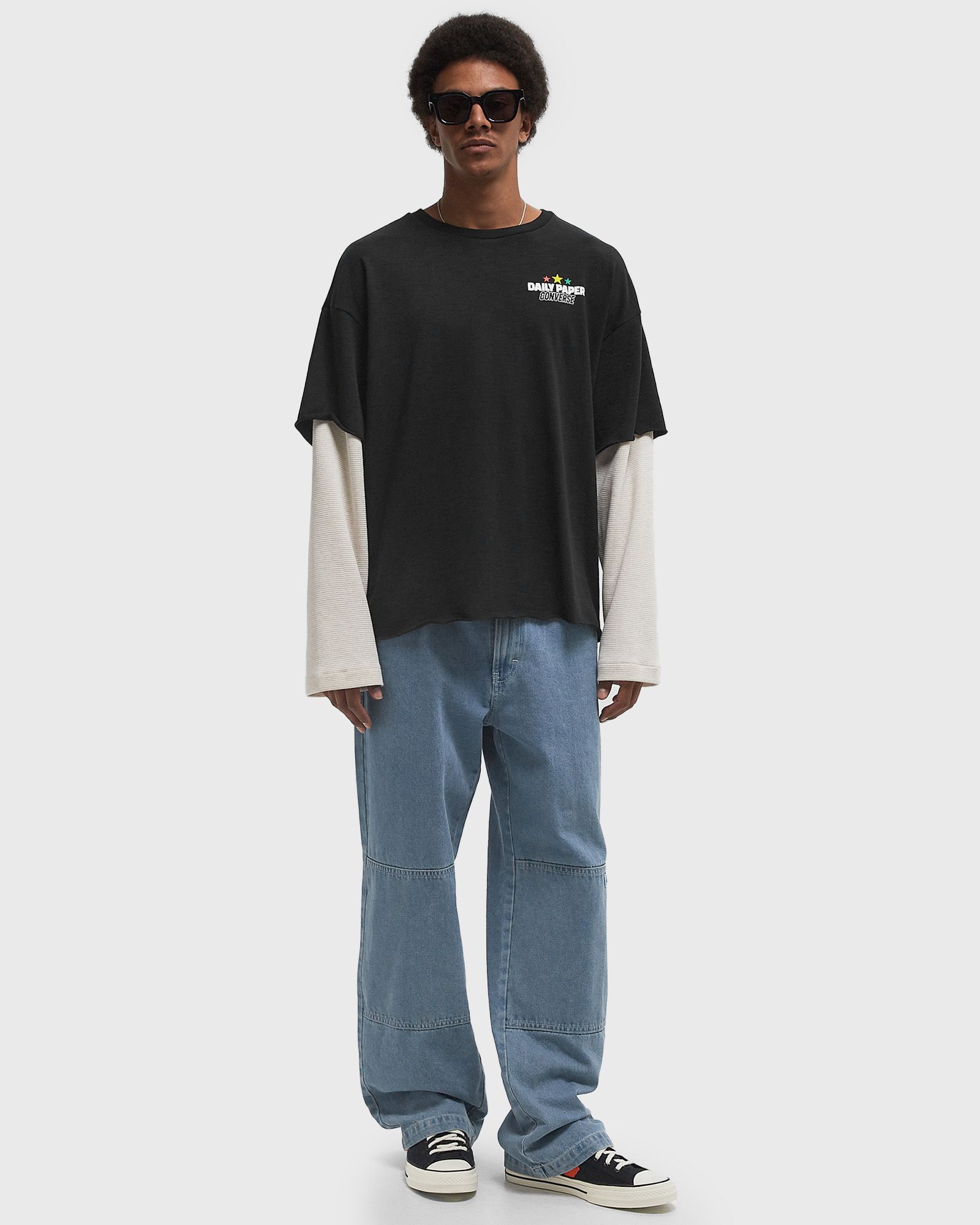 x Daily Paper Thermal Tee