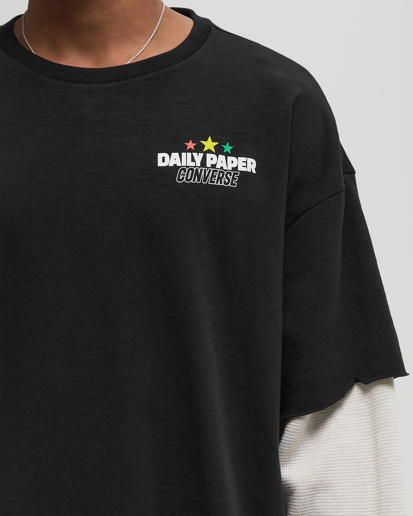 x Daily Paper Thermal Tee