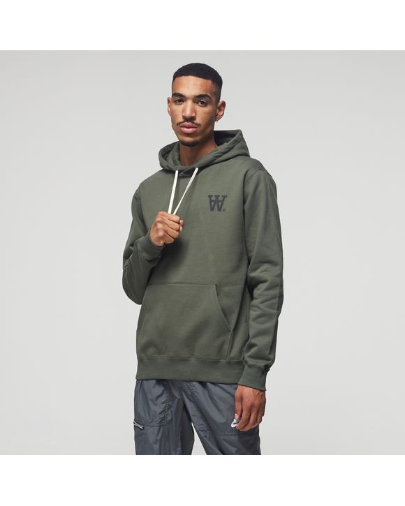 Wood Wood Ian hoodie Green BSTN Store
