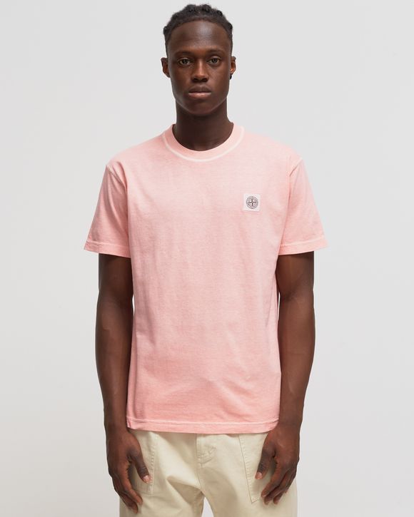 Pink stone island discount top