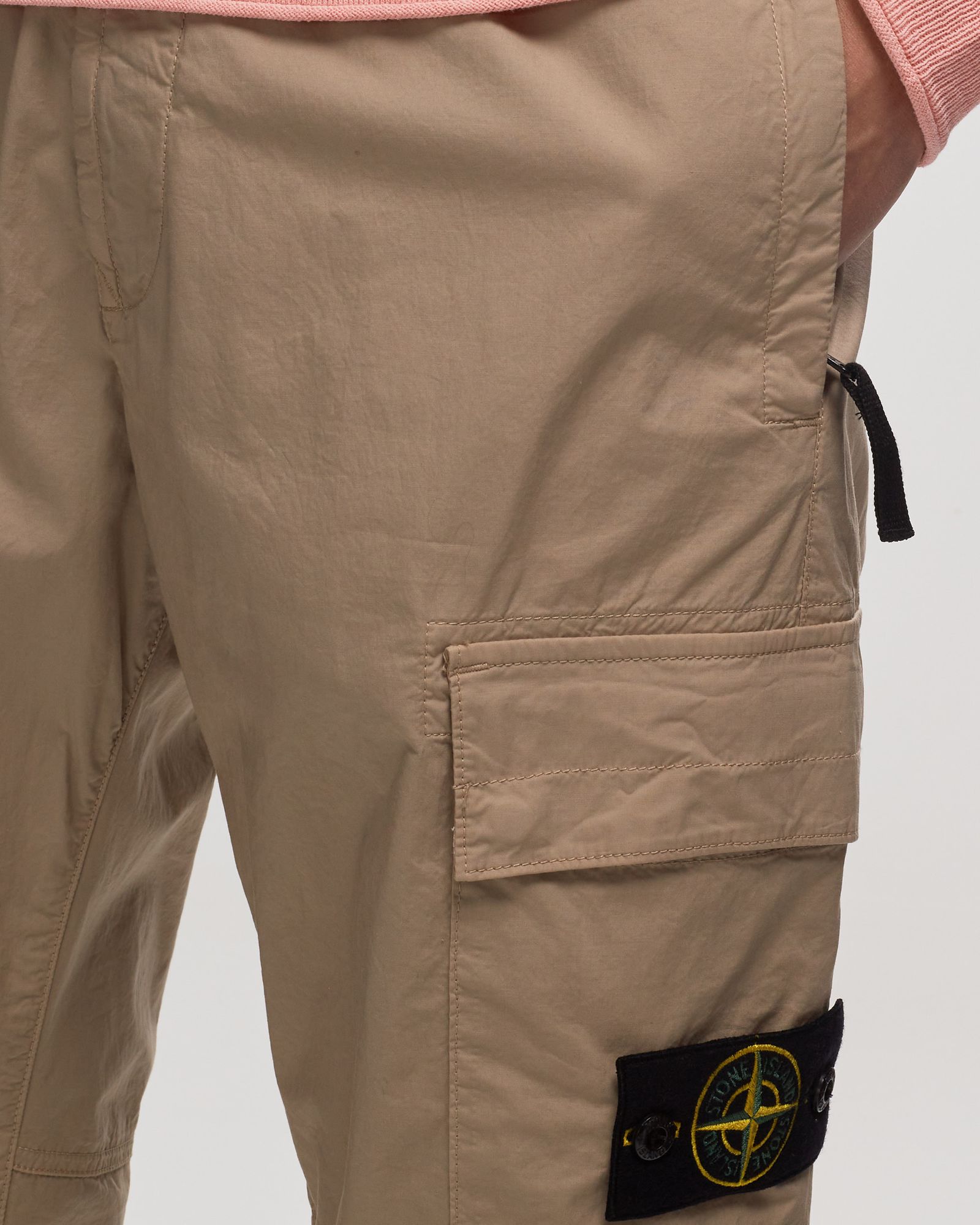 Regular Tapered Pant Strech Cotton Tela Paracadute