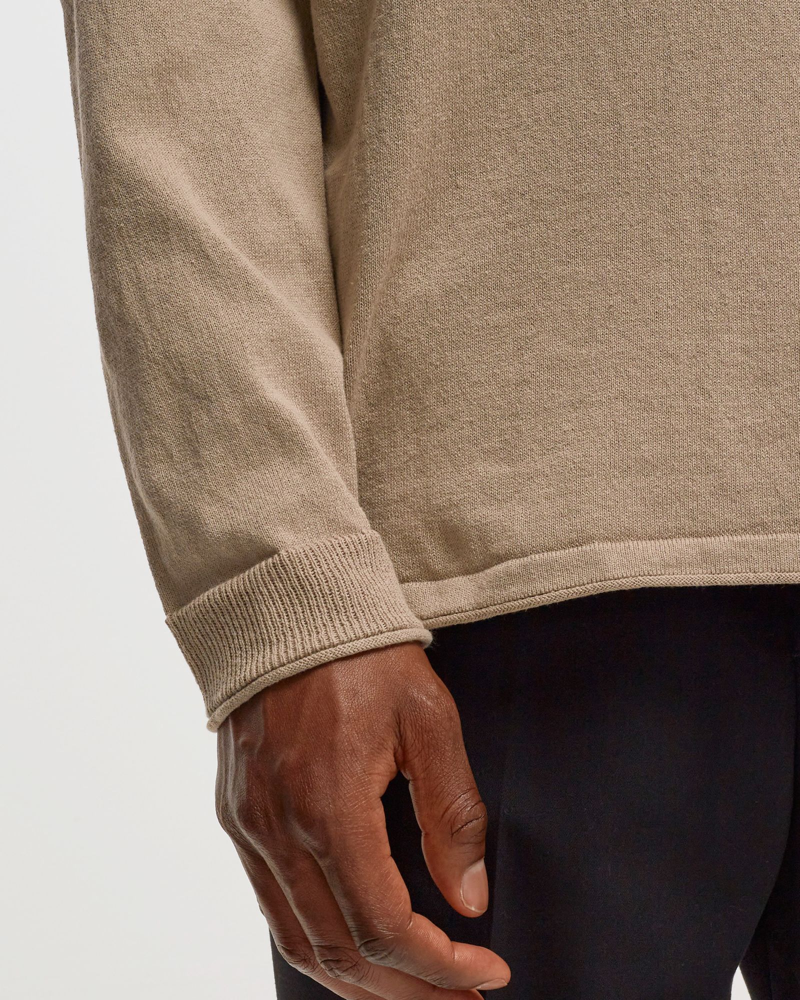 Pullover Light Raw Hand Cotton