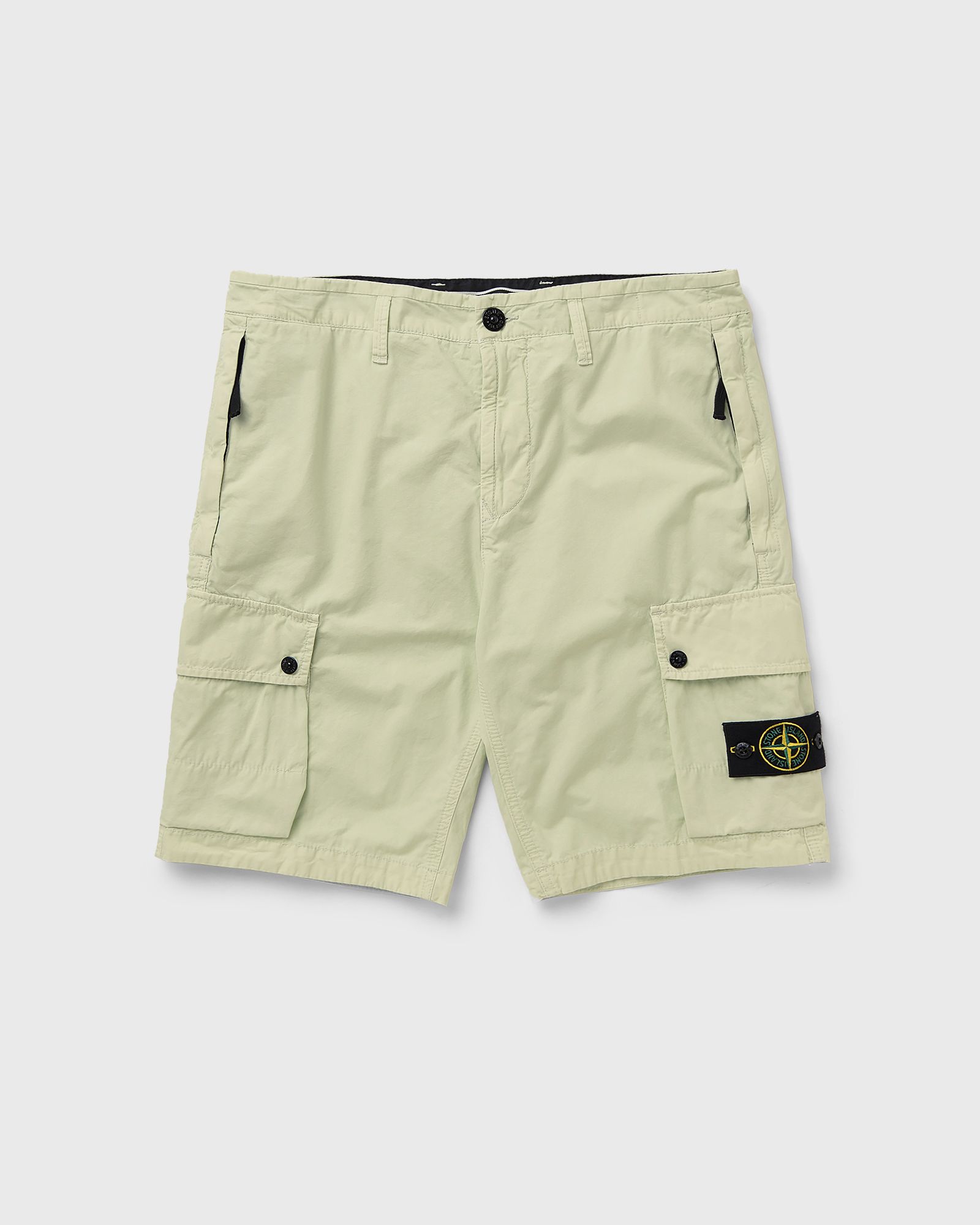 Slim Bermuda Brushed Cotton Canvas
