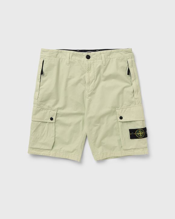 Slim Bermuda Brushed Cotton Canvas