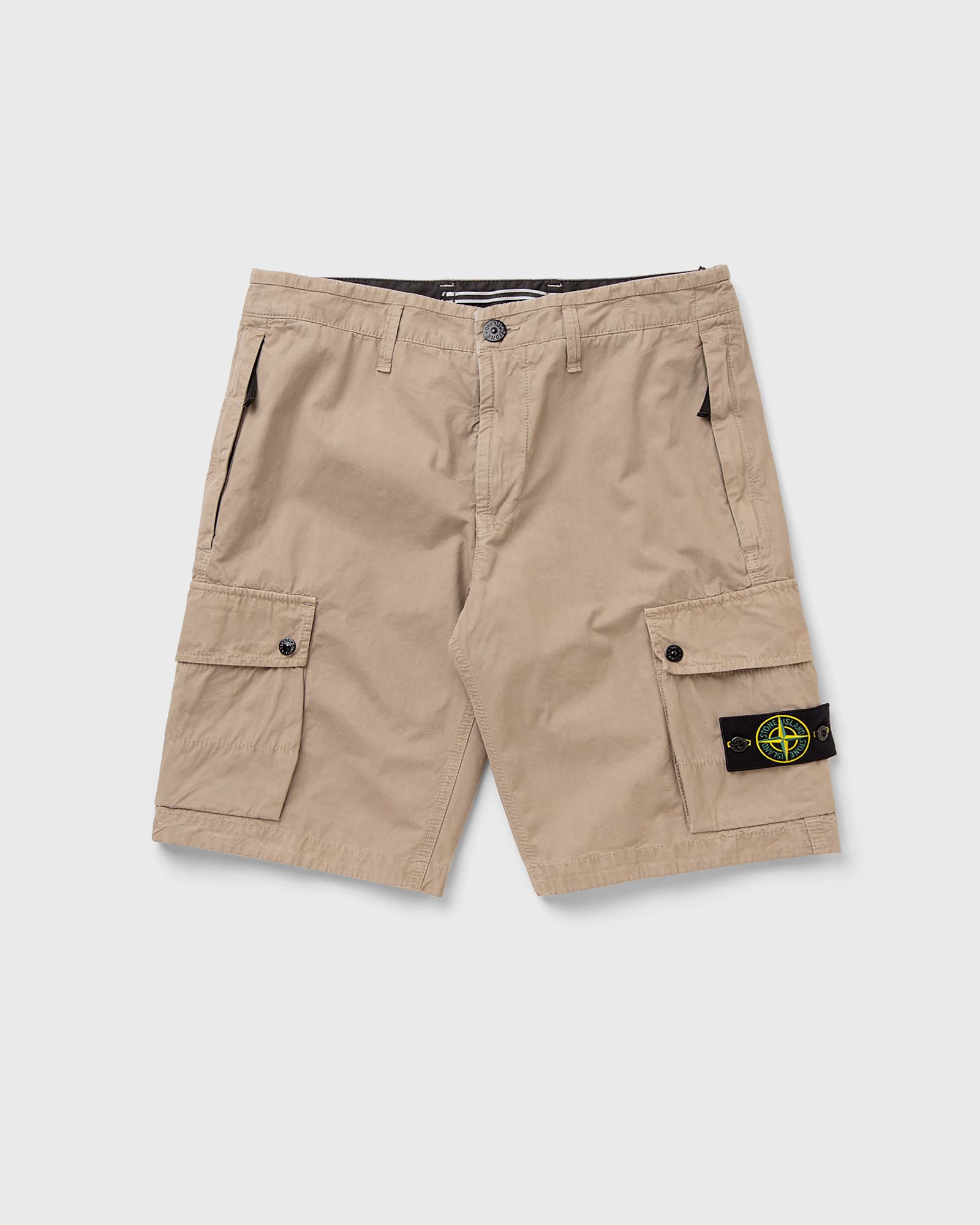 Slim Bermuda Brushed Cotton Canvas