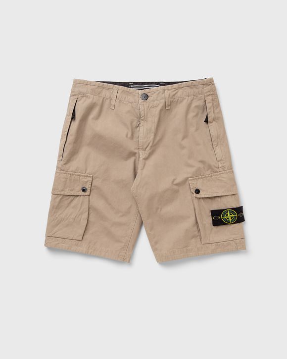 Slim Bermuda Brushed Cotton Canvas