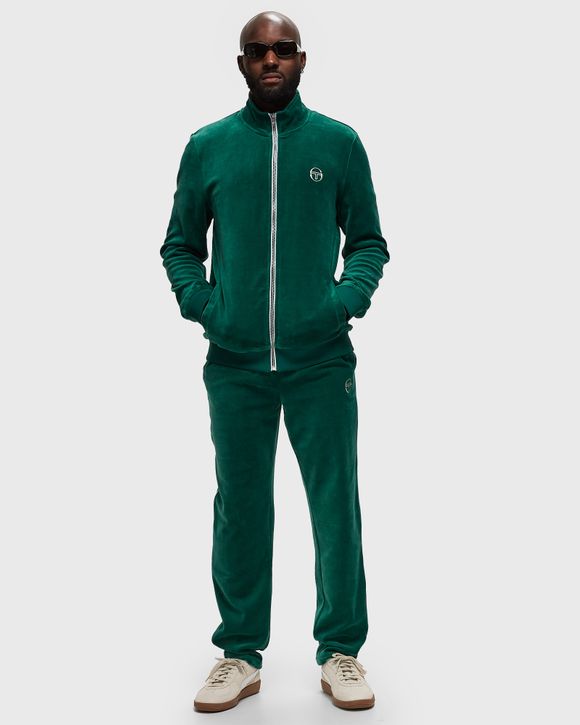 Sergio Tacchini EDDIE VELOUR TRACK TOP Green - green