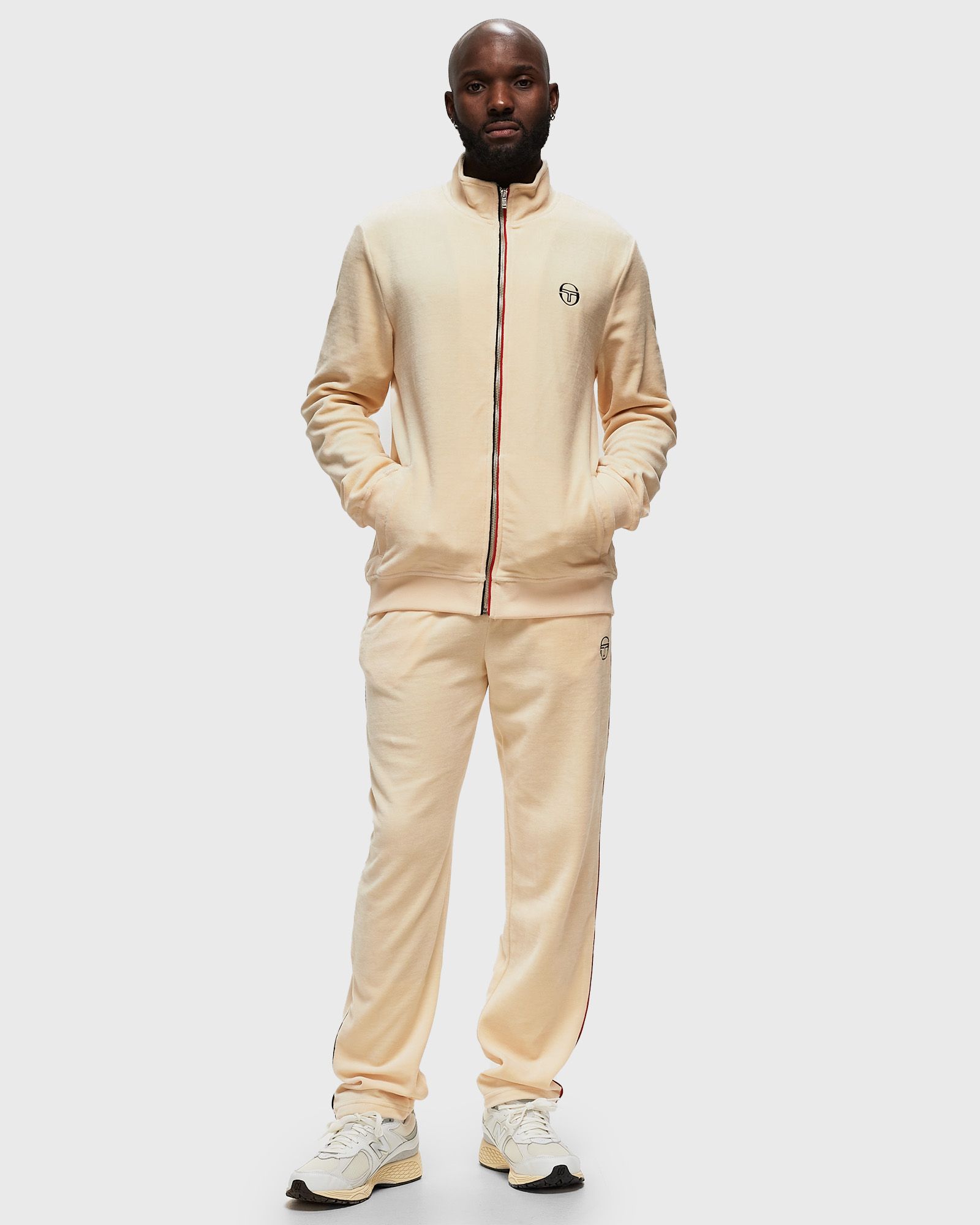 EDDIE VELOUR TRACK TOP