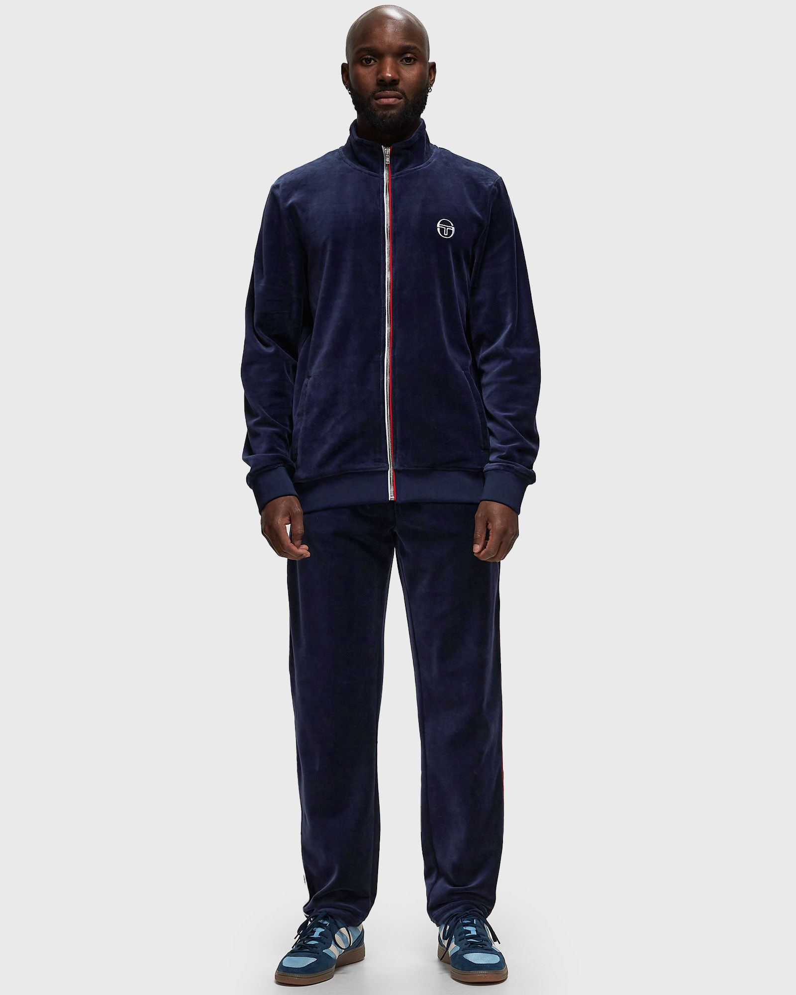 EDDIE VELOUR TRACK TOP