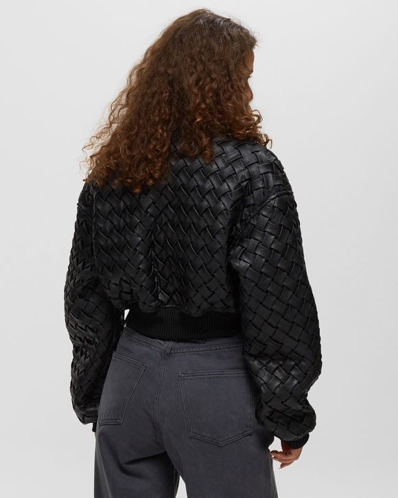 Braided Bomber Jacket