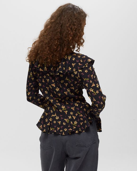 Jacquard Frill Top