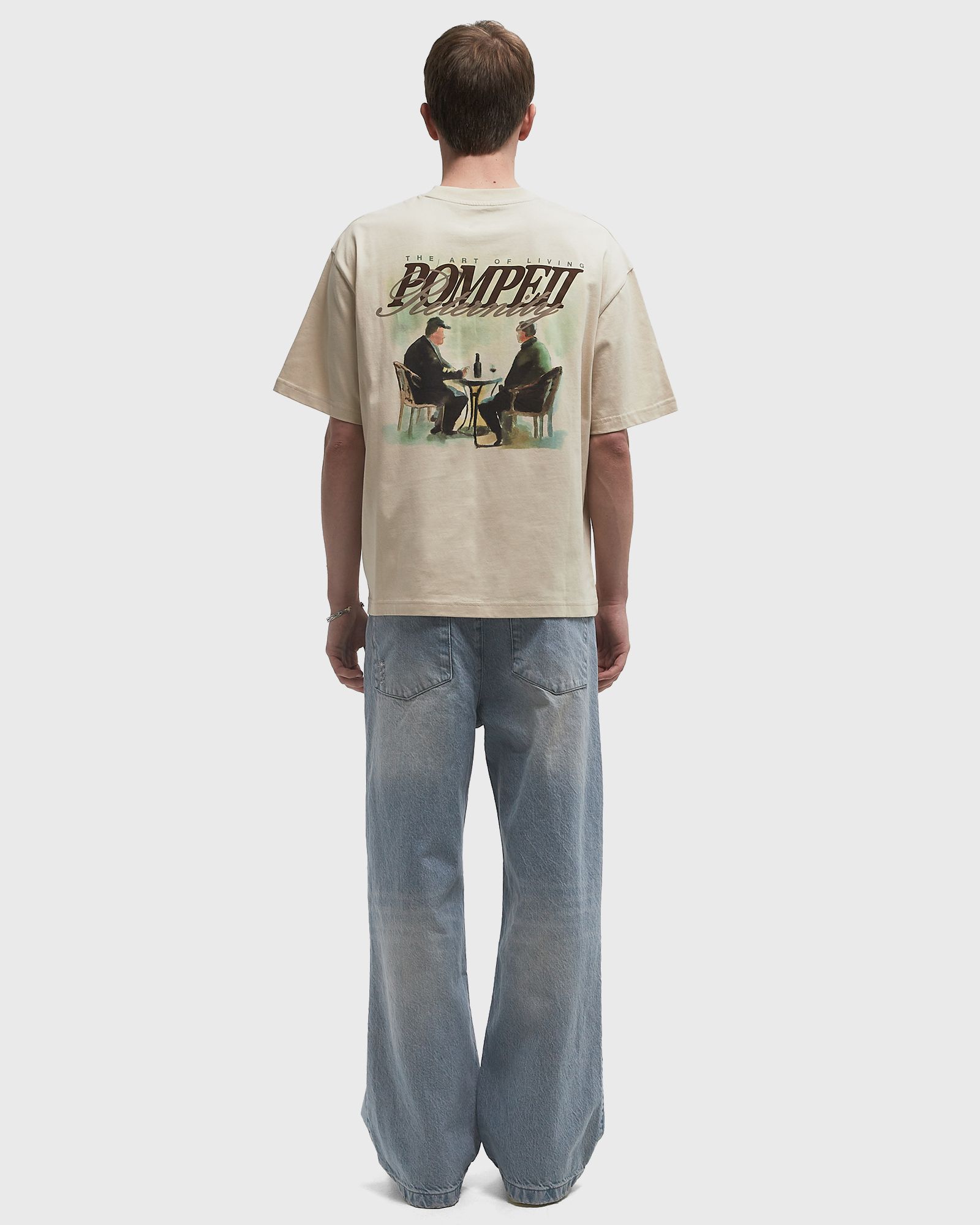 X POMPEII THE ART OF LIVING T-SHIRT