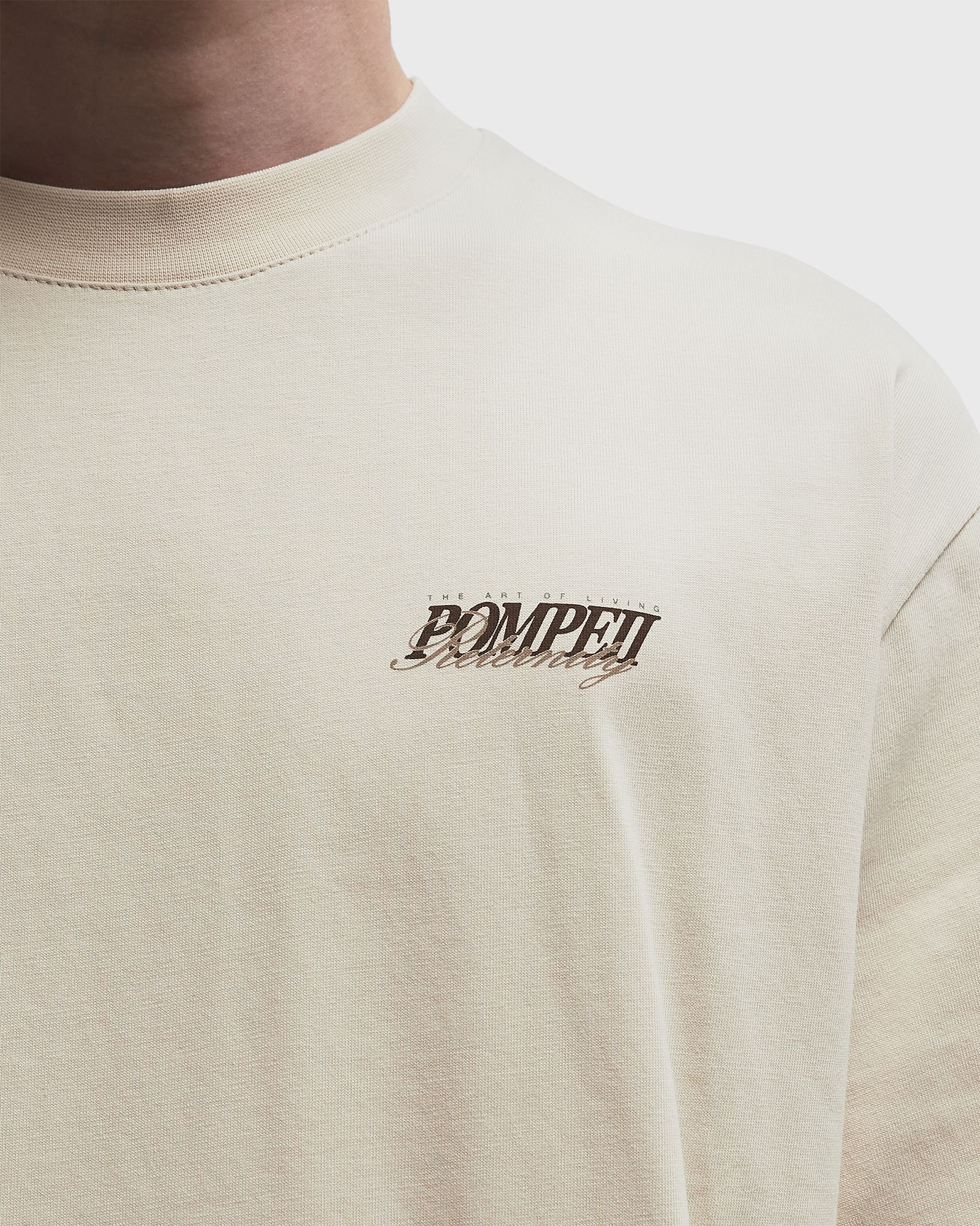 X POMPEII THE ART OF LIVING T-SHIRT