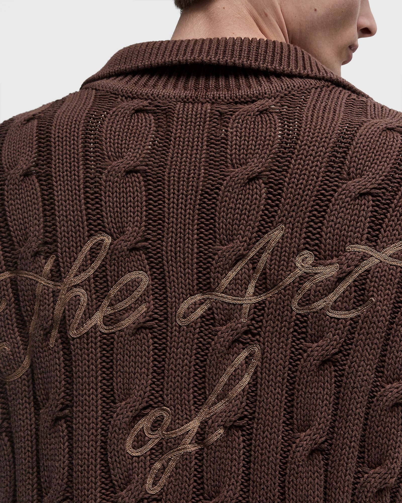 X POMPEII THE ART OF LIVING POLO KNIT