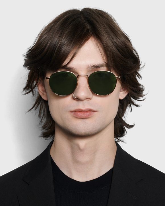 Round Soft Gold/Green