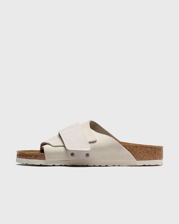 Uji Nubuck And Suede Sandals in Beige - Birkenstock